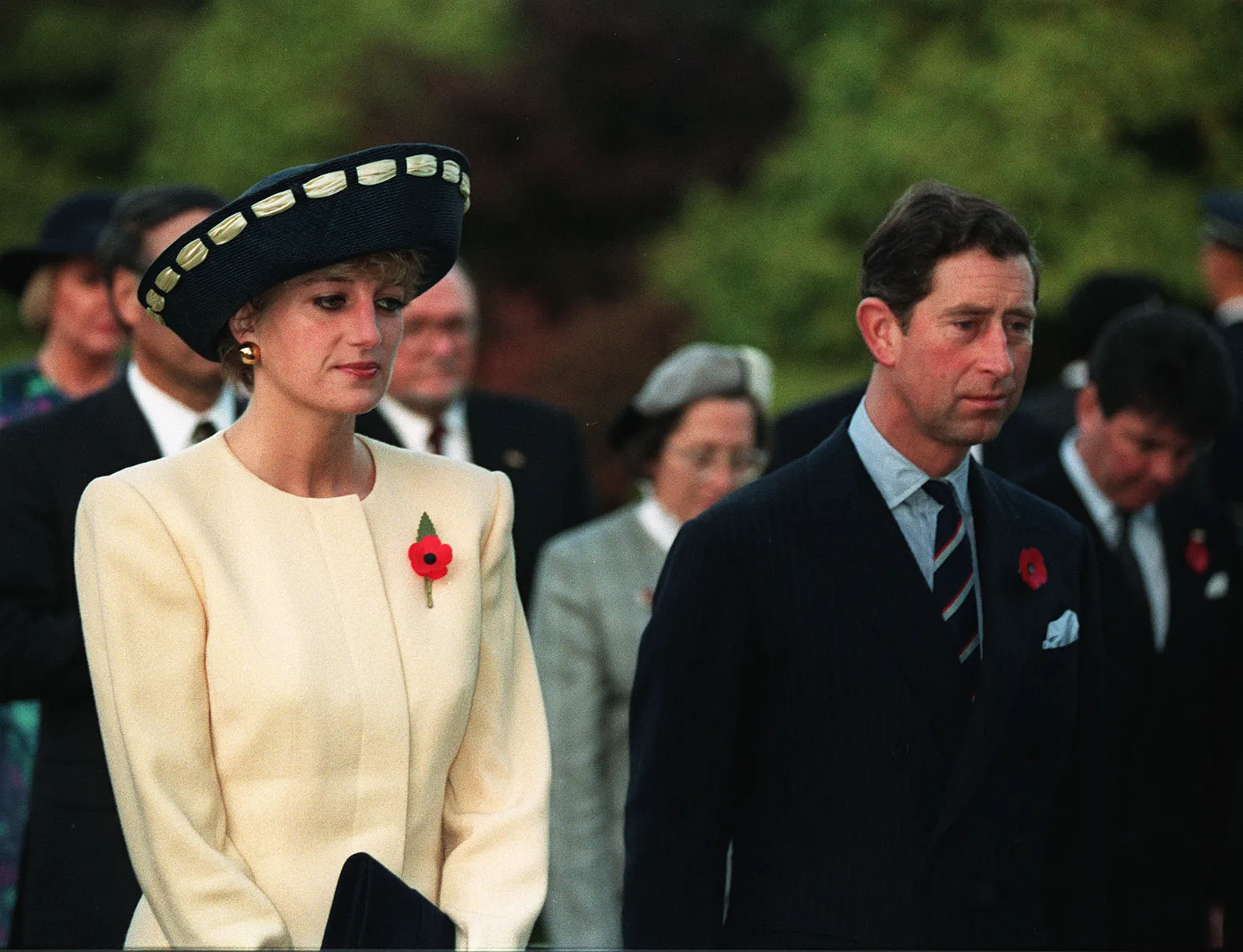 King Charles en Princess Diana