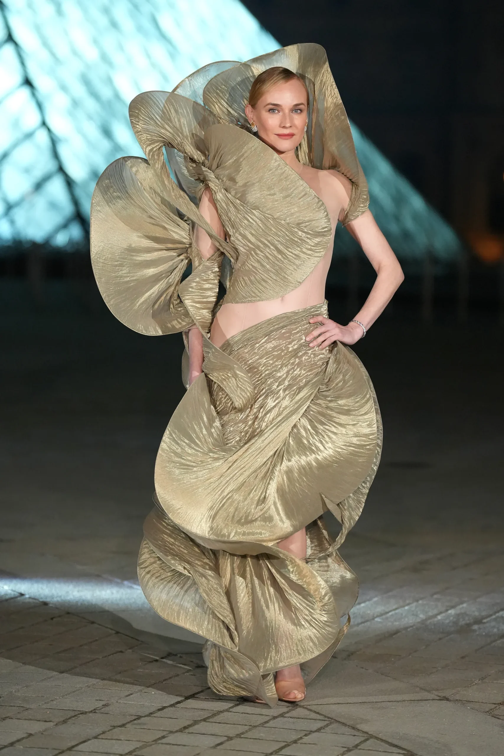 Diane Kruger bij het Grand Diner du Louvre