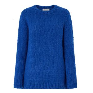 Kobaltblauwe trui van Gabriella Hearst