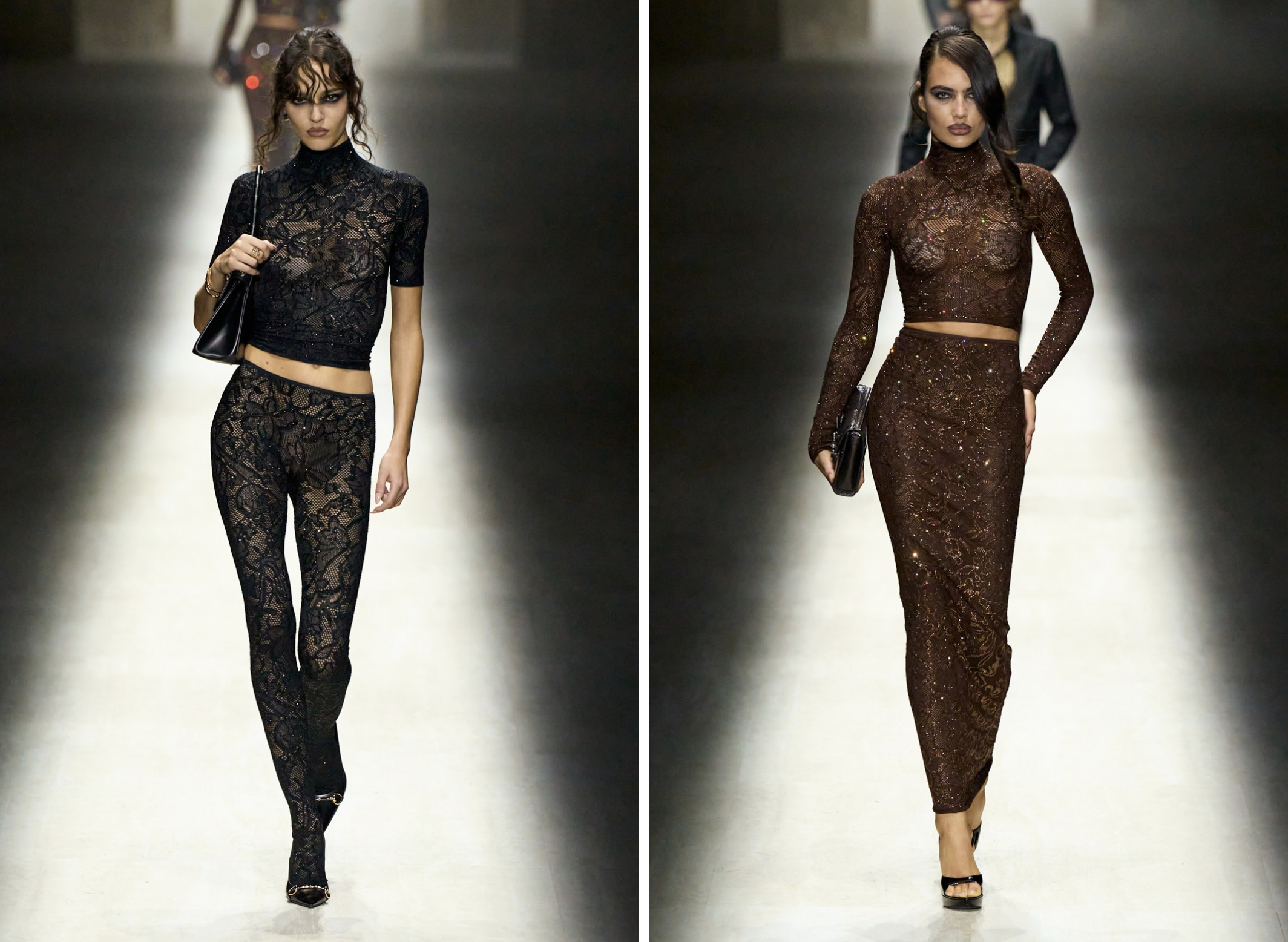 Gucci herfst/winter 2026 als voorbeeld van boudoir dressing