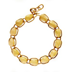 Khaite vergulde chunky ketting