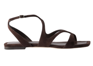 bruine schoenen van jimmy choo