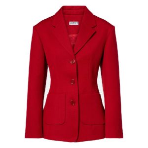 Rode blazer van Loewe