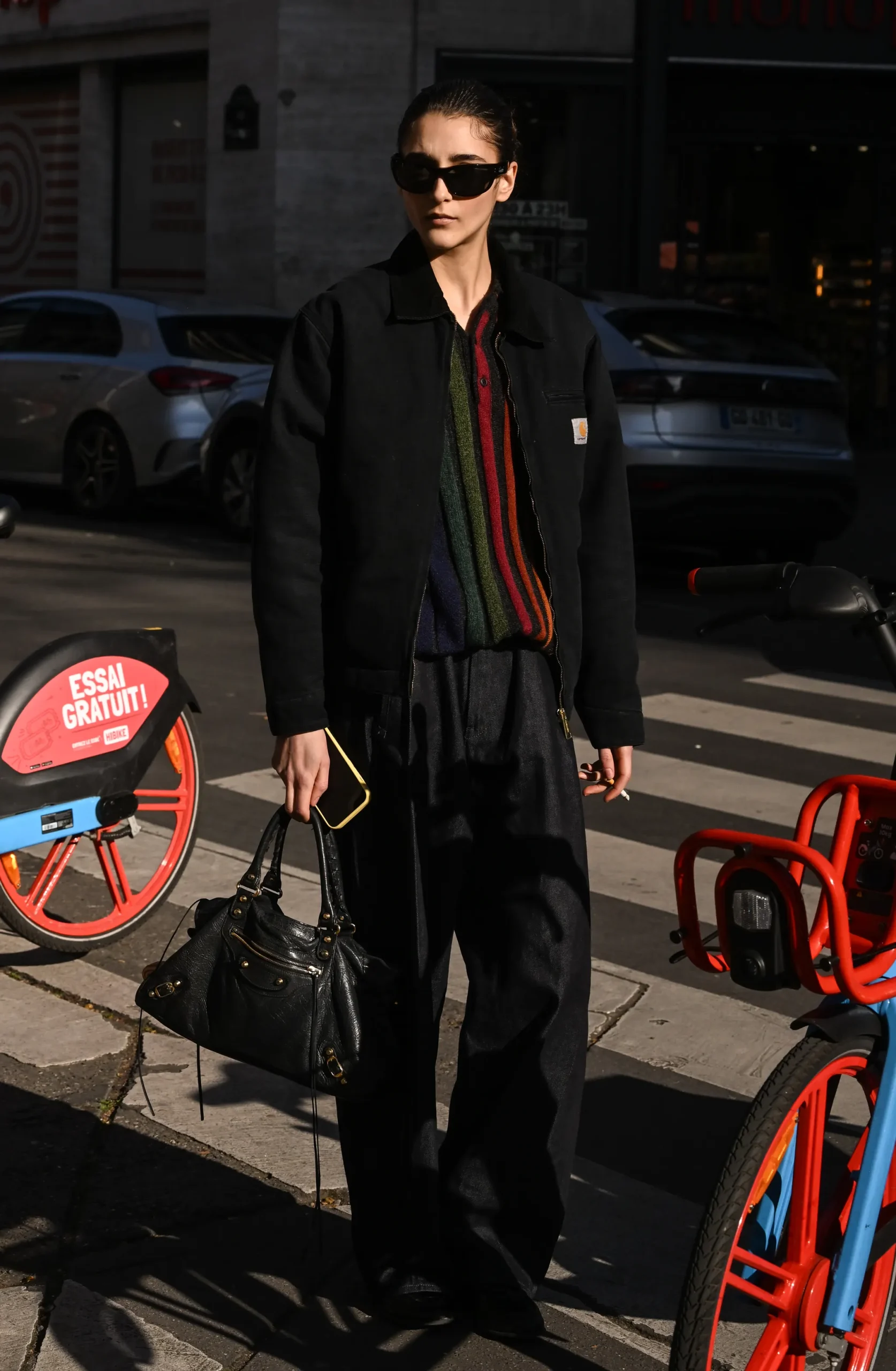 Lolo Barth tijdens de herfst/winter modeweek 2026-2027 in Parijs