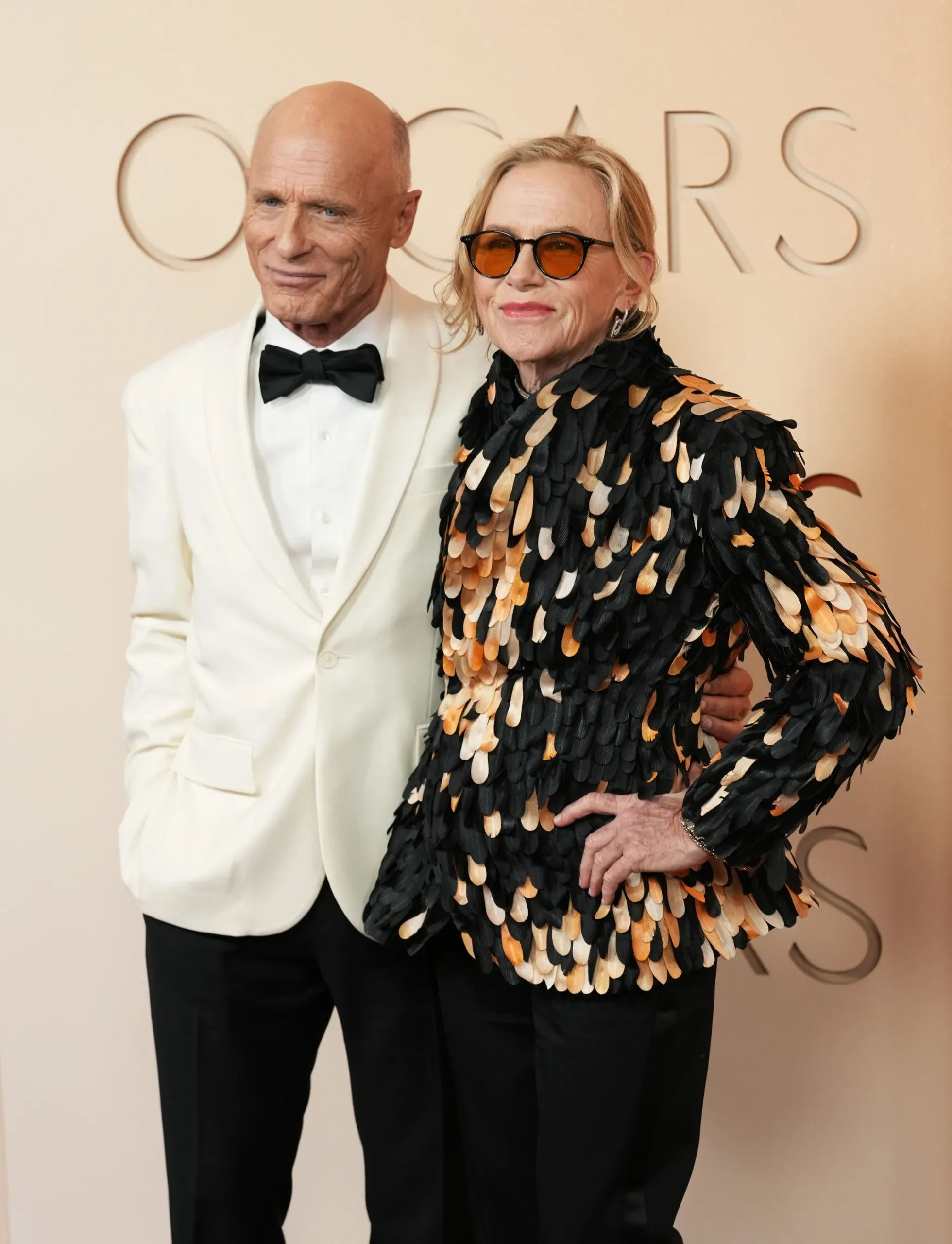 Ed Harris en Amy Madigan bij de Oscars 2026