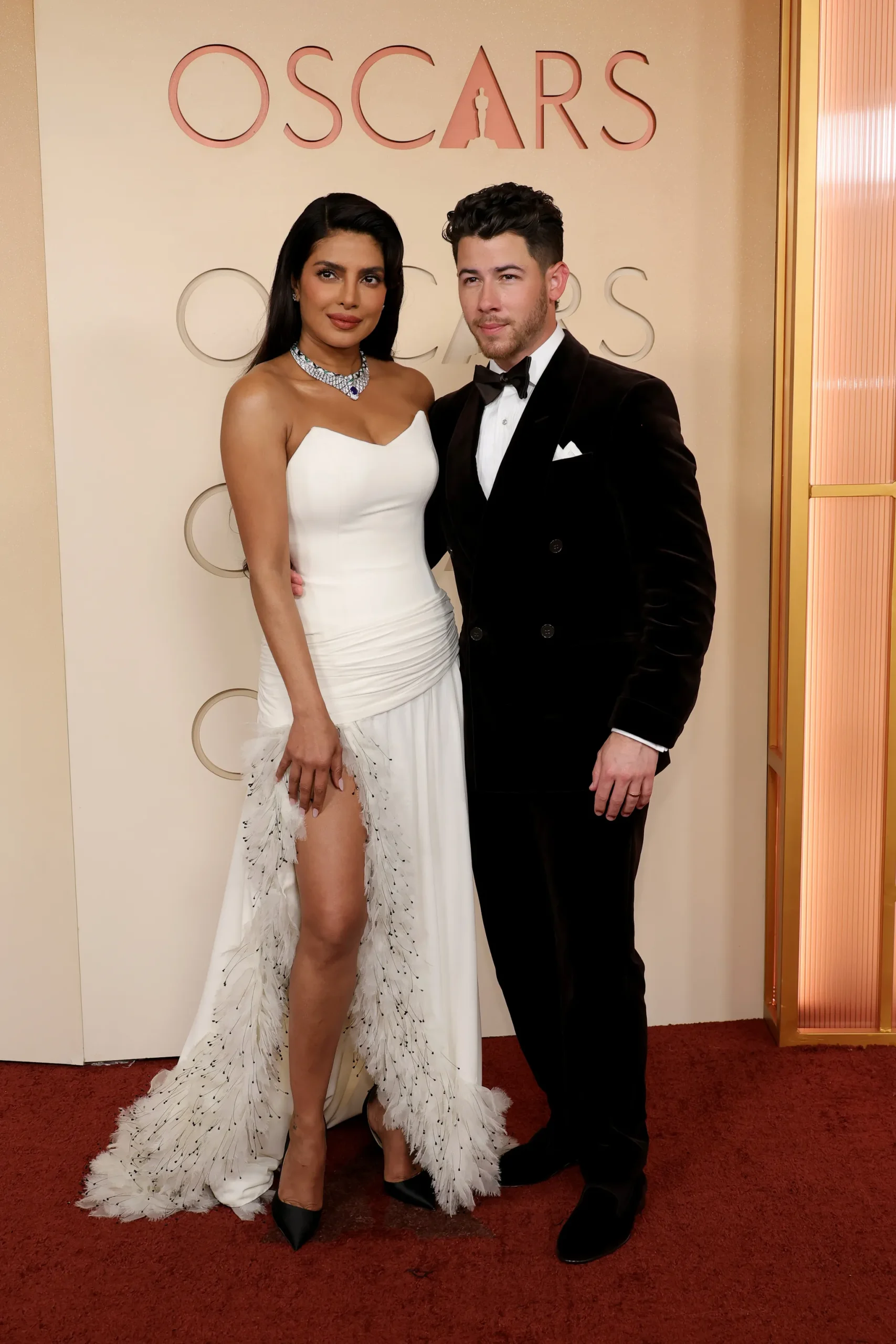 Priyanka Chopra en Nick Jonas bij de Oscars 2026