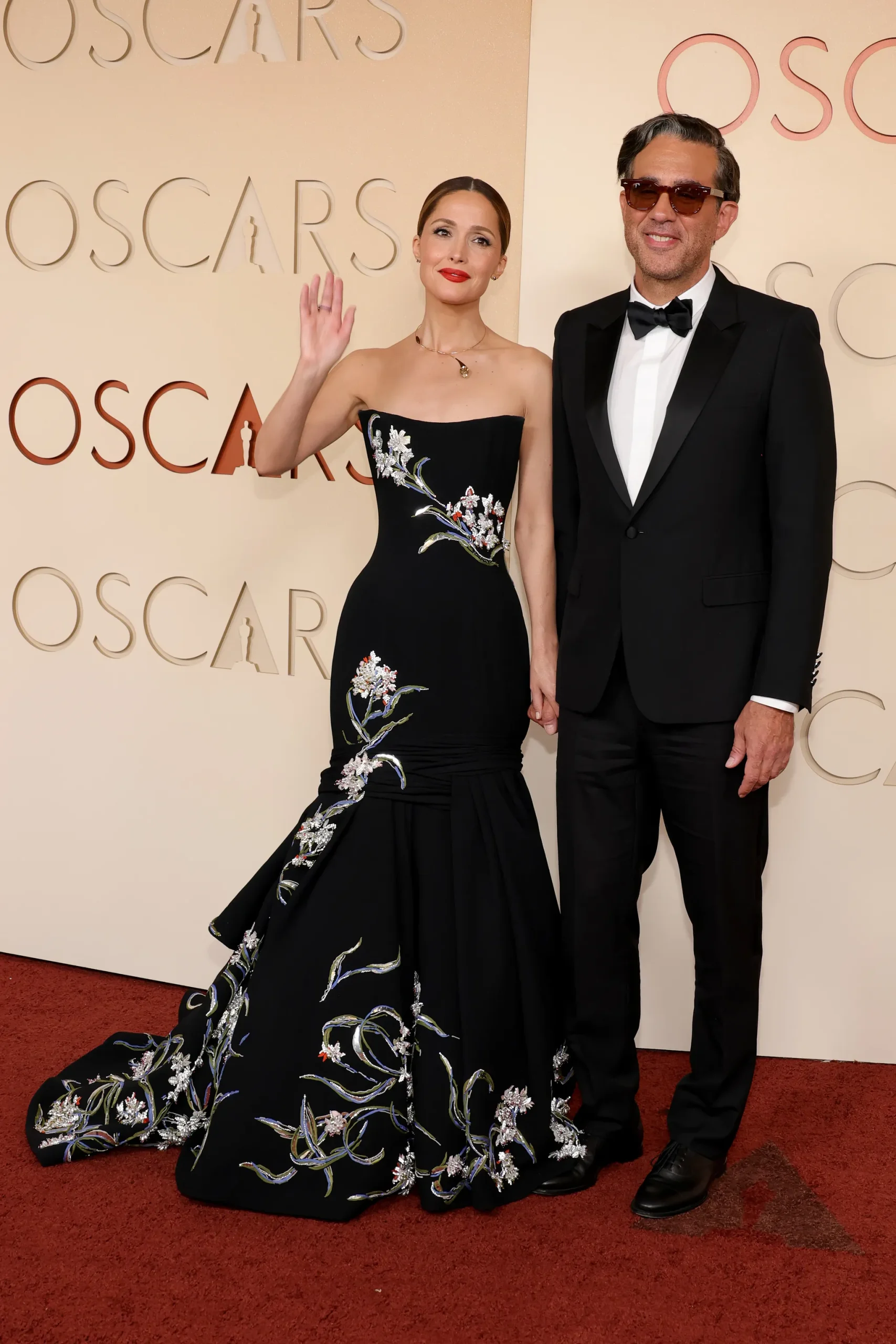 Rose Byrne en Bobby Cannavale bij de Oscars 2026