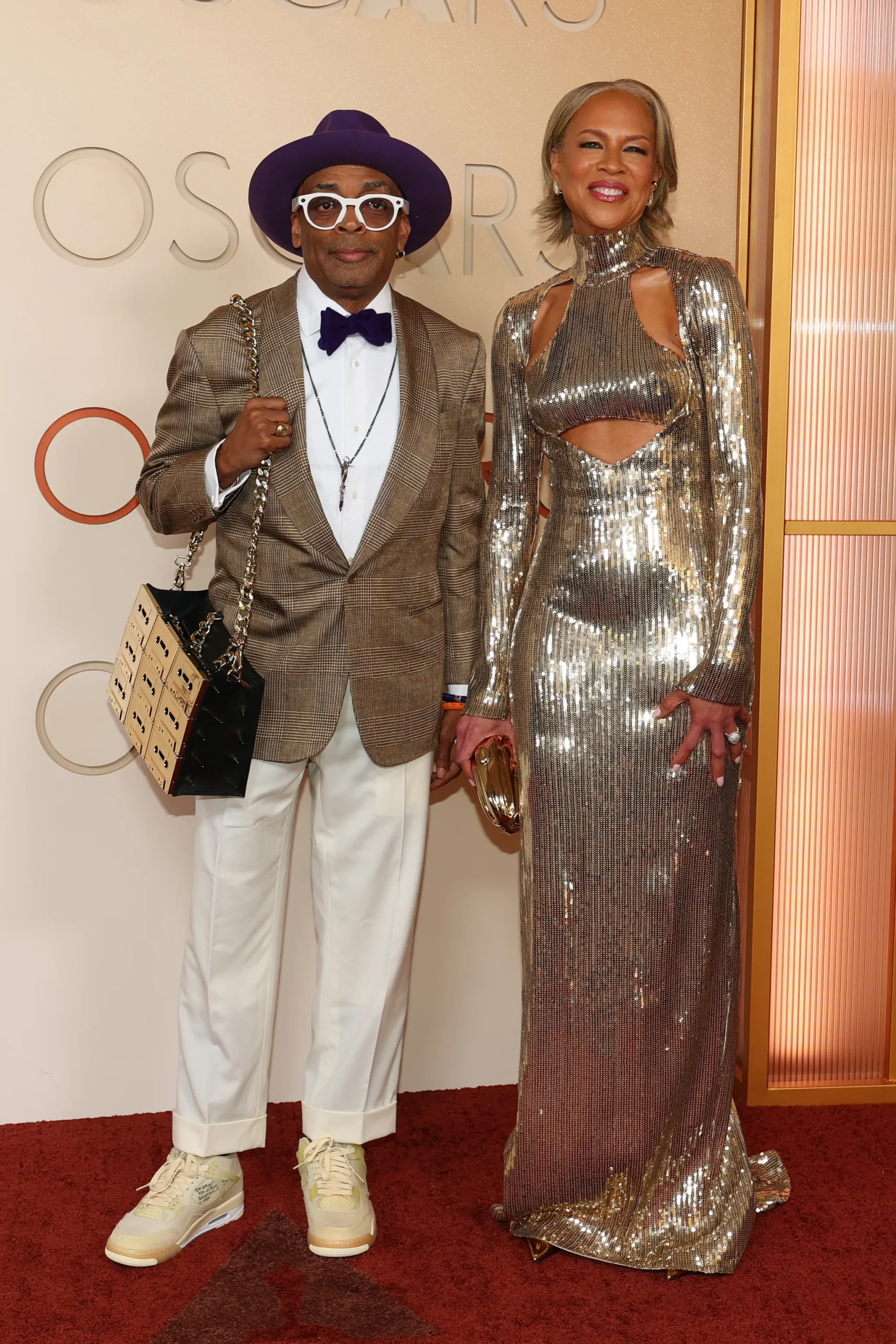 Spike Lee en Tonya Lewis Lee bij de Oscars 2026