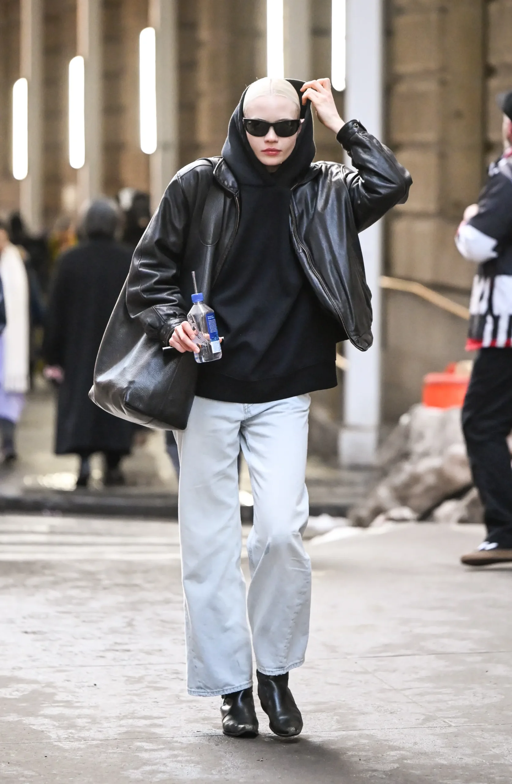 Patricia Zajac tijdens de herfst/winter modeweek 2026-2027 in New York