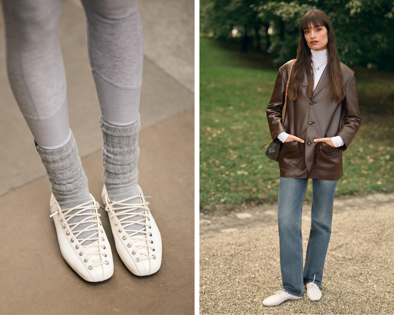 spotlight witte derby schoenen