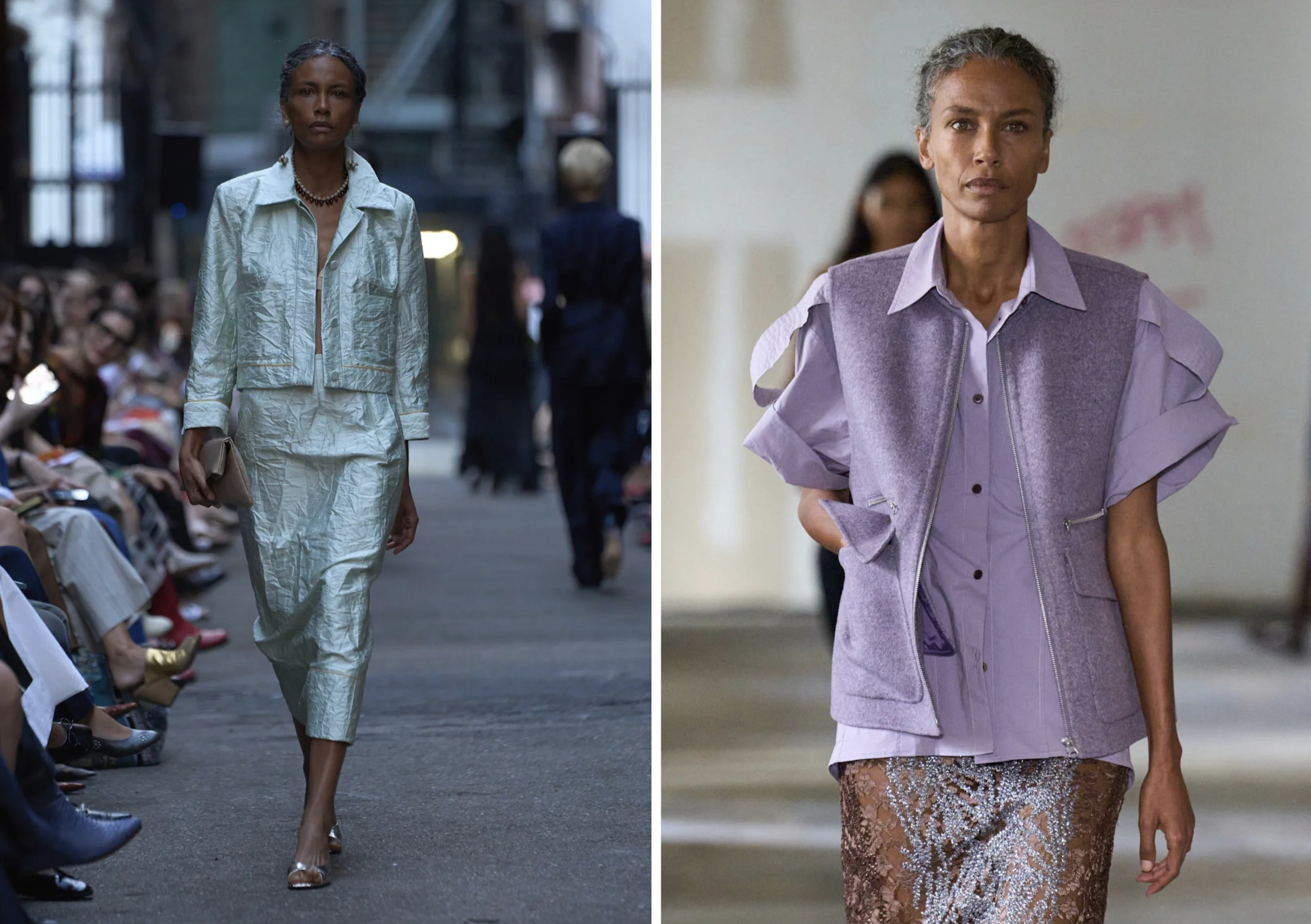 Stephanie Cavalli voor Rachel Comey lente/zomer 2026 en 2025