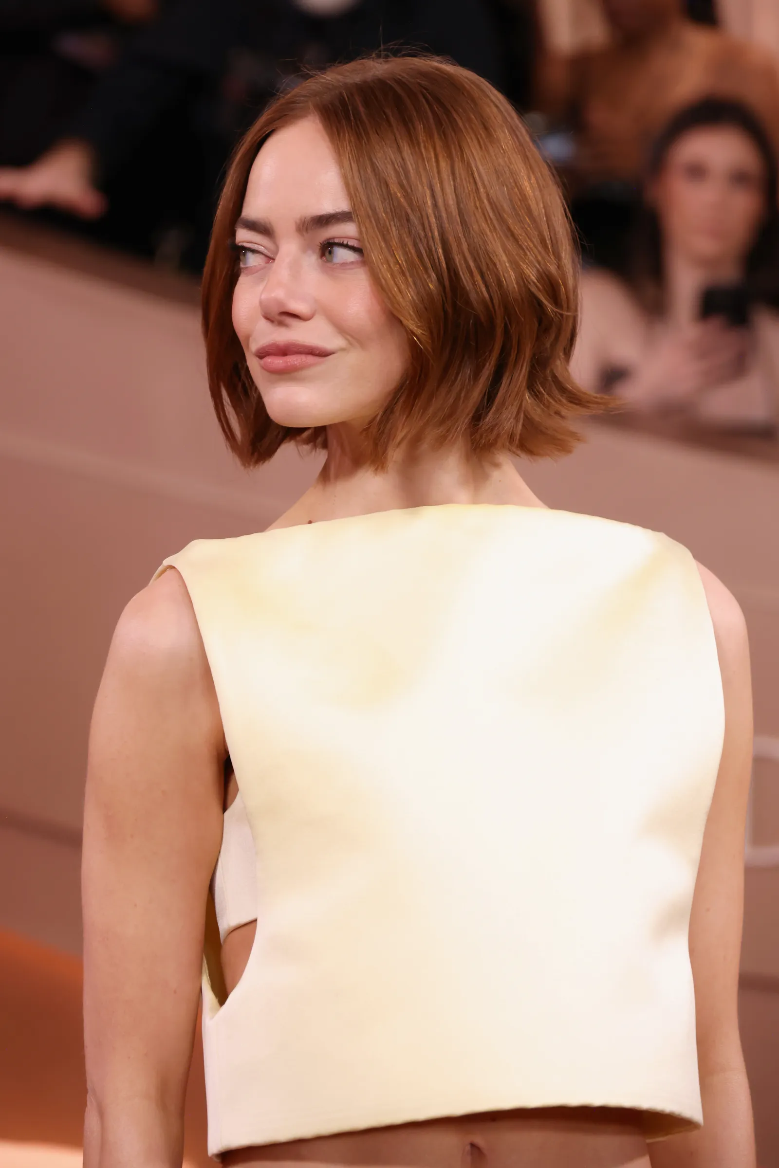 Emma Stone met een bob-cut