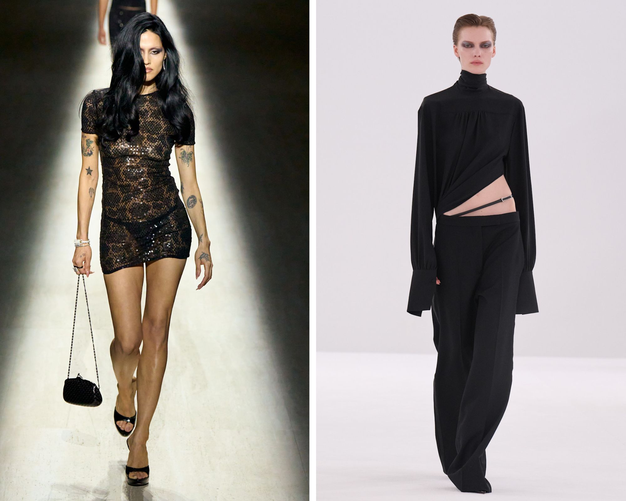 De sexy trend bij Gucci en Tom Ford herfst/winter 2026