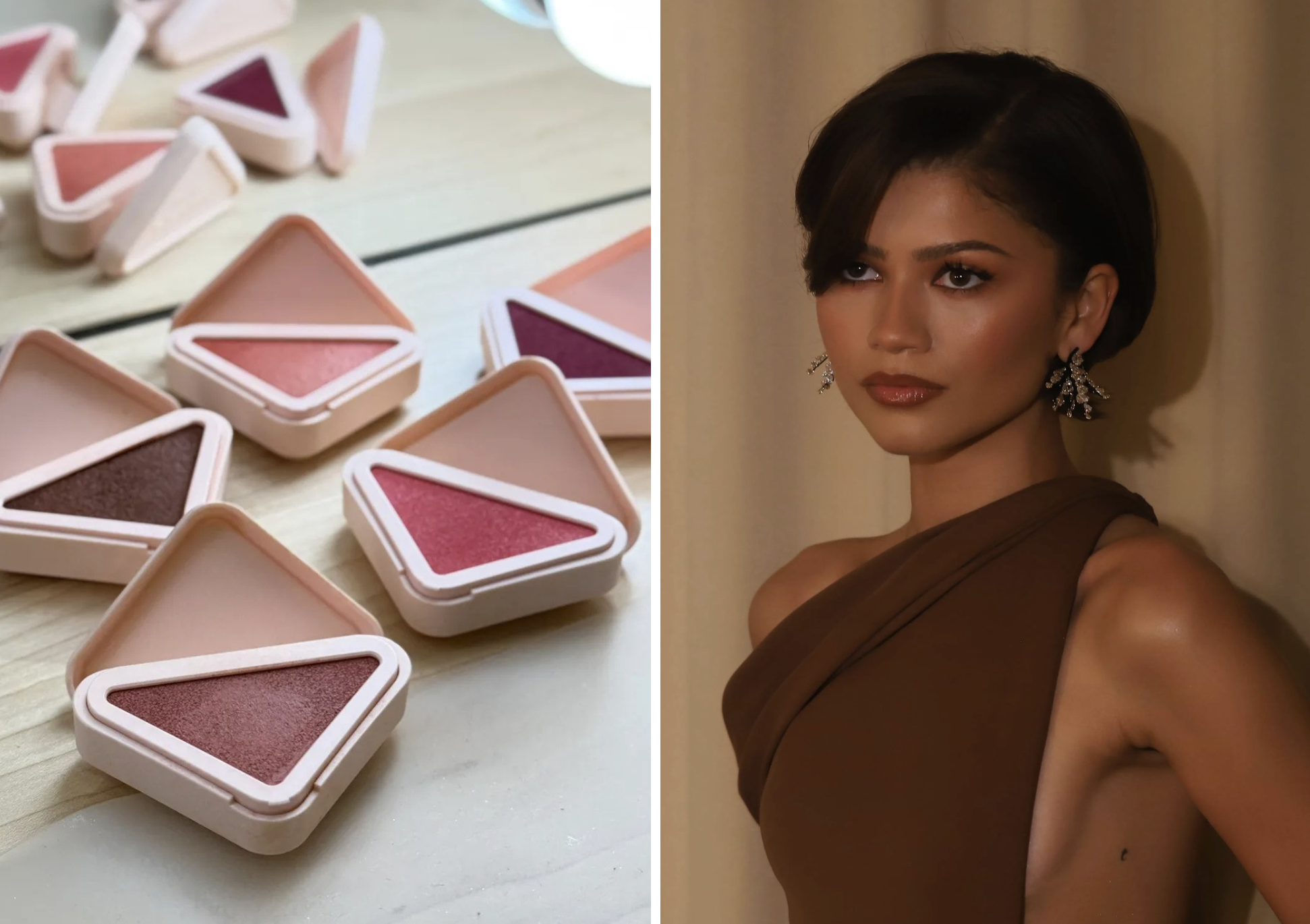 Zendaya's Oscars 2026 glam-look met Prada Beauty