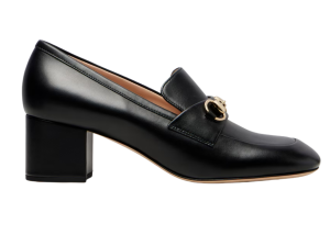 gucci loafer met hak