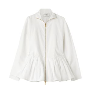 alaia witte jas voor dames zomer 2026