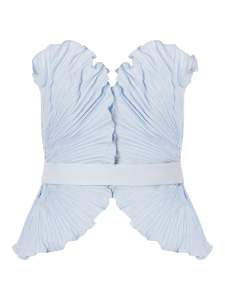 lichtblauwe top, pastelkleuren zomer, andres otalora