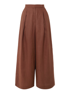 linnen broek van andres otalora