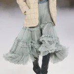 De rok met ruches bij Chloe