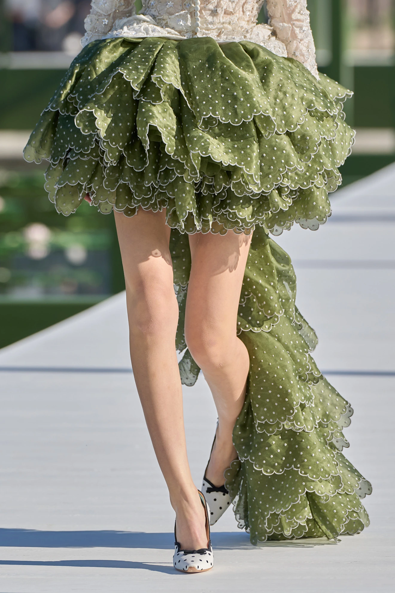 De mini-rok met Dior