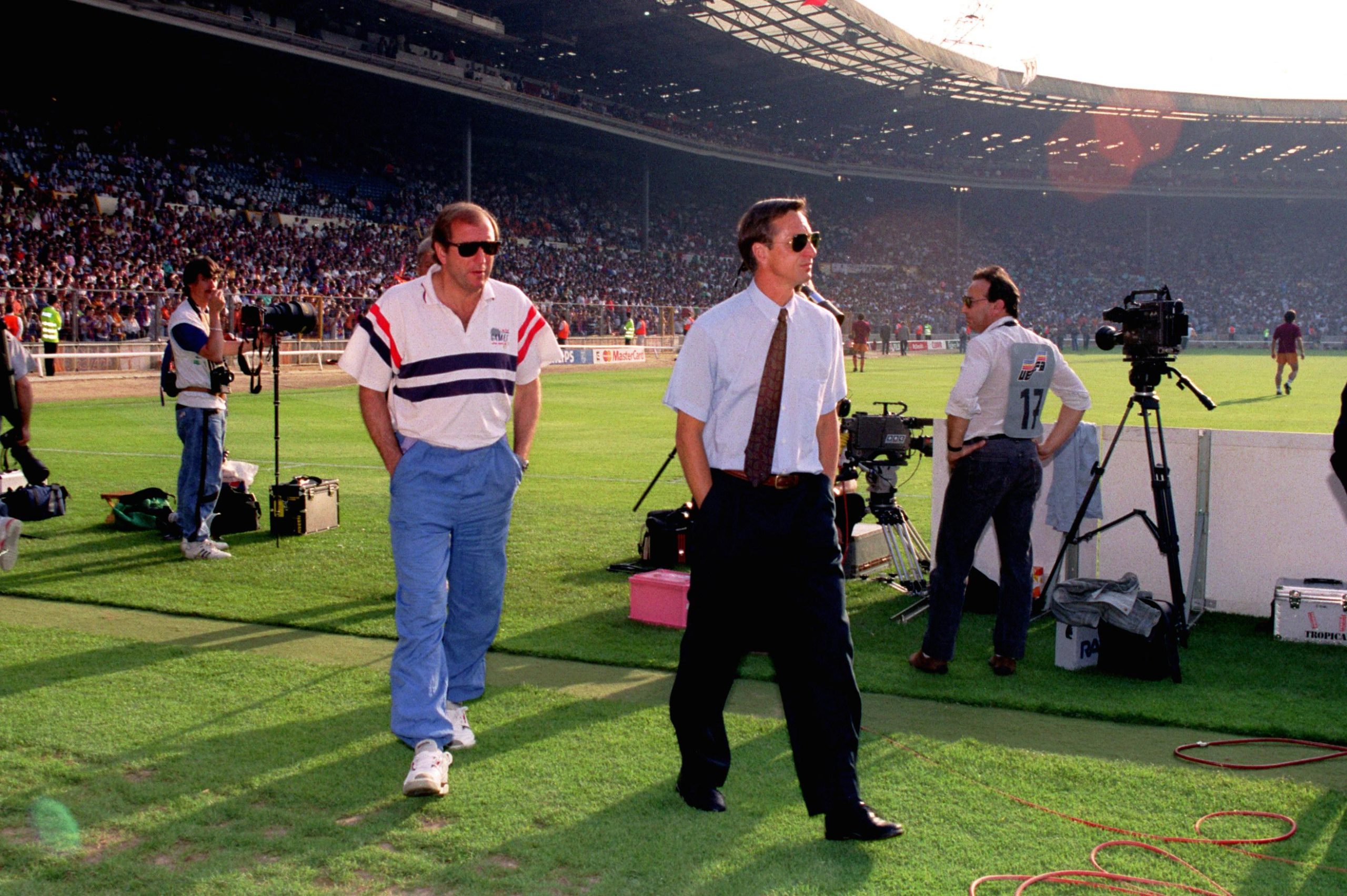 De trainer bij FC Barcelona