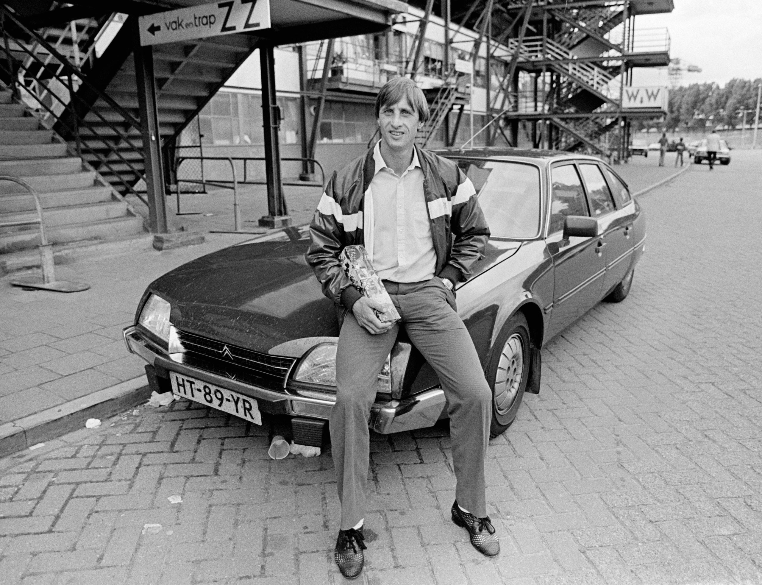 De voetballer bij Feyenoord