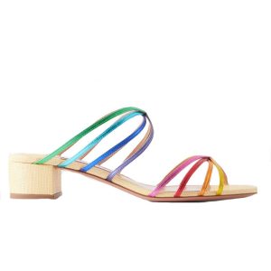 Gekleurde sandalen van Aquazurra