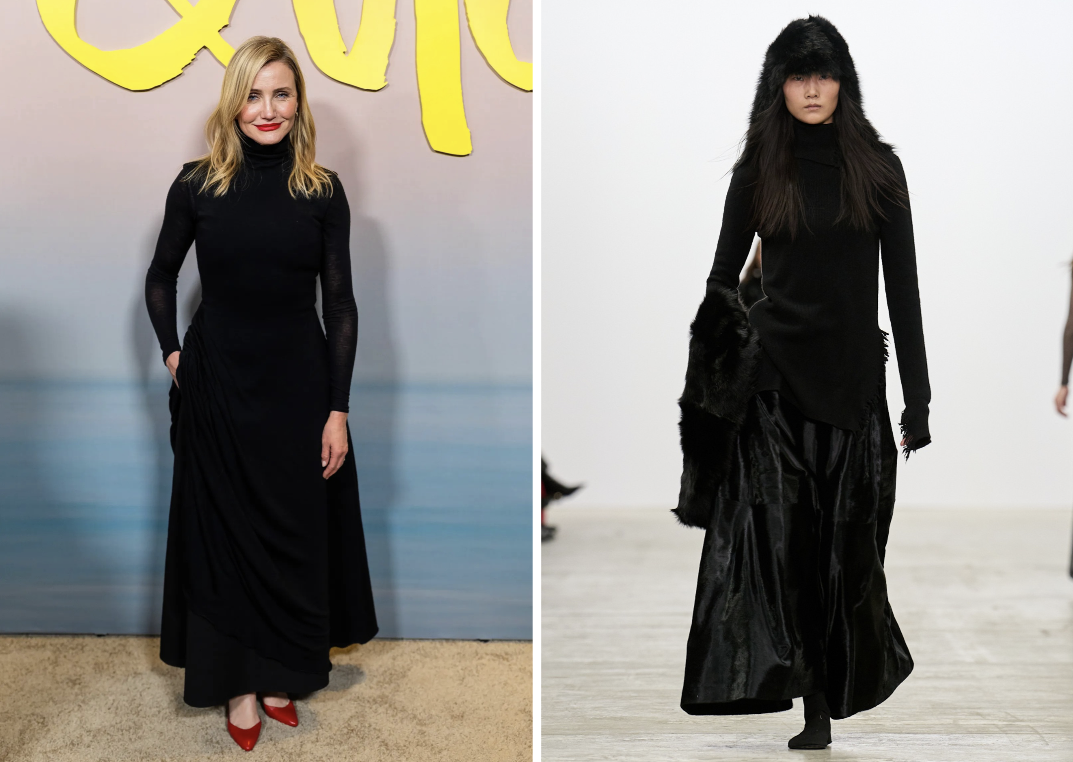 Cameron Diaz draagt Fforme, een opkomende ontwerper