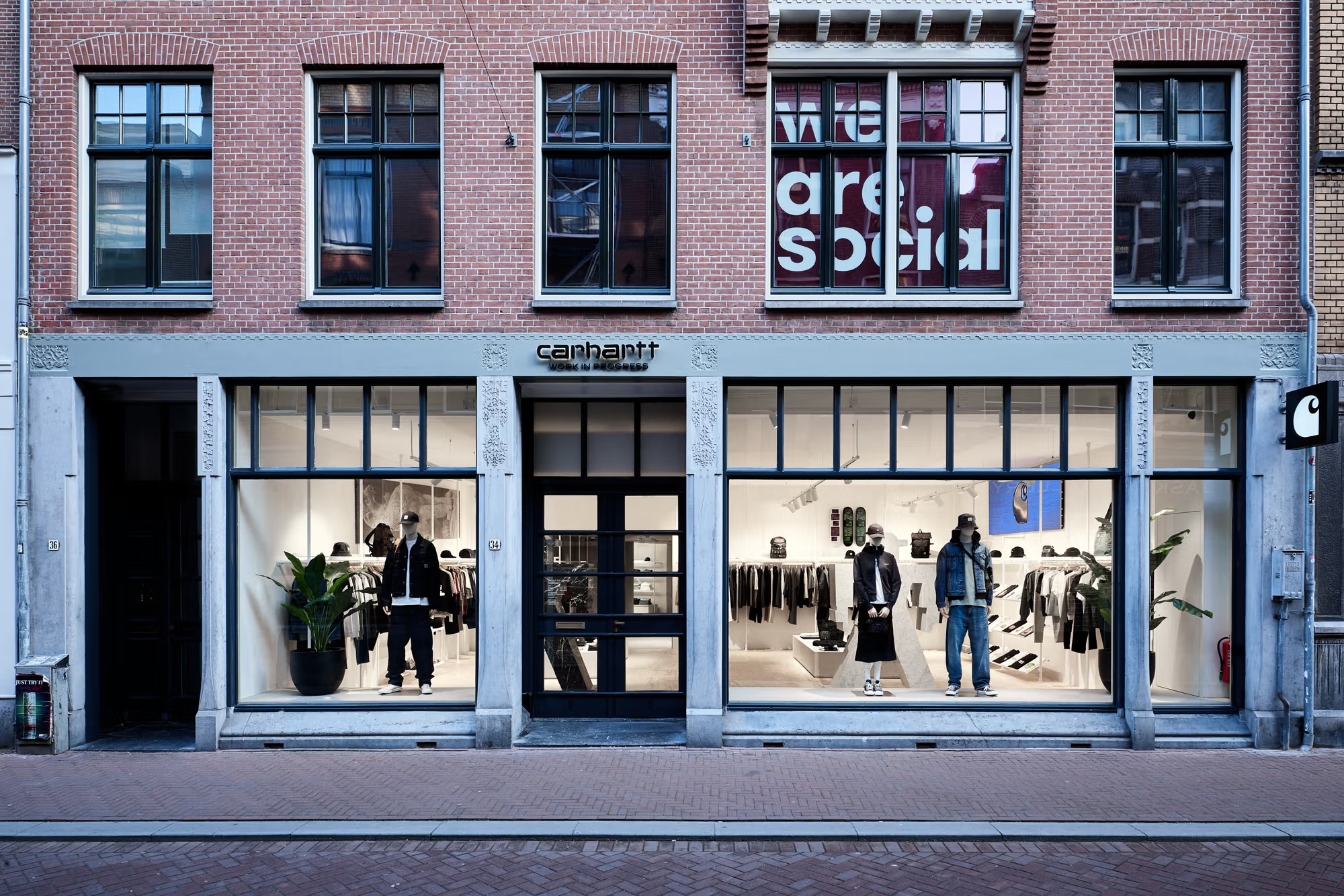 Carhartt-winkel in Amsterdam