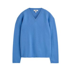 Cerulean blue sweater van COS