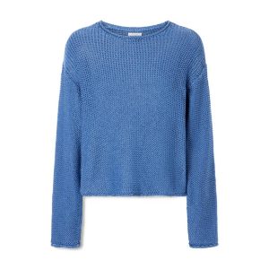 Cerulean blue sweater van Leset