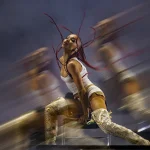 FKA twigs tijdens Coachella 2026