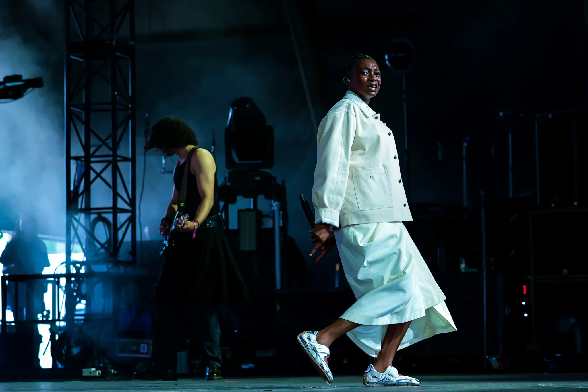 Little Simz tijdens Coachella 2026