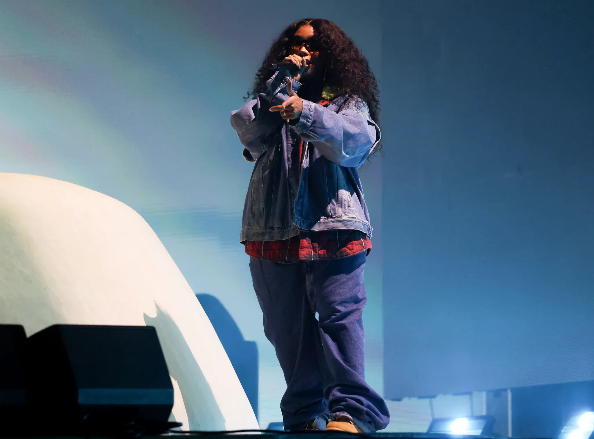 SZA tijdens Coachella 2026