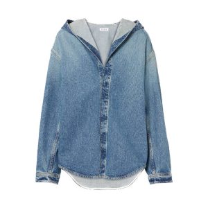 Denim blouse van Alaïa