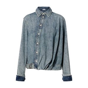 Denim blouse van Loewe