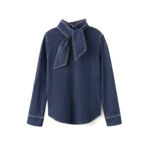 Spijkerblouse van Mango