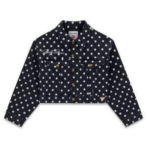 Cropped denim jack