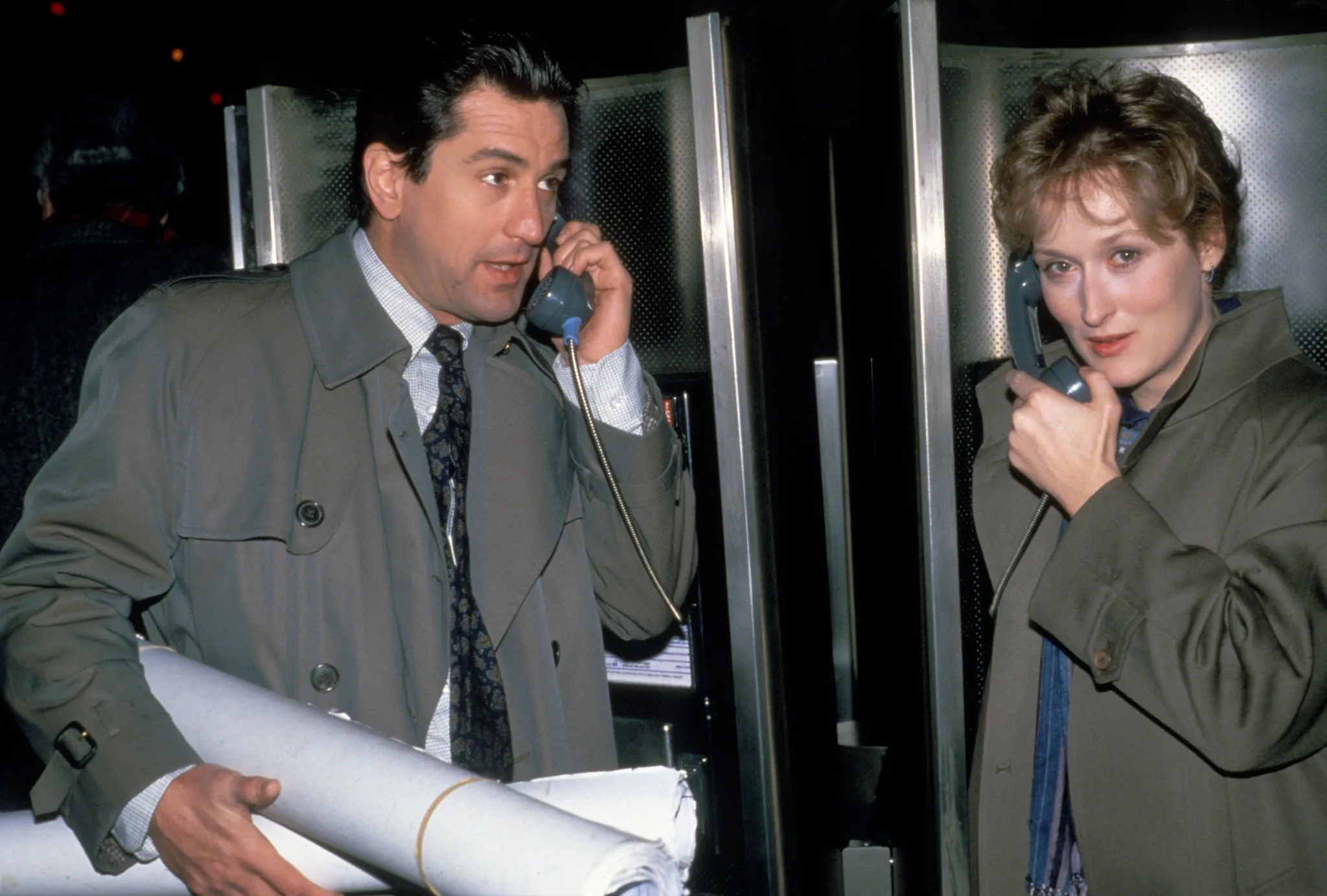 Een vintage foto van Meryl Streep met Robert DeNiro