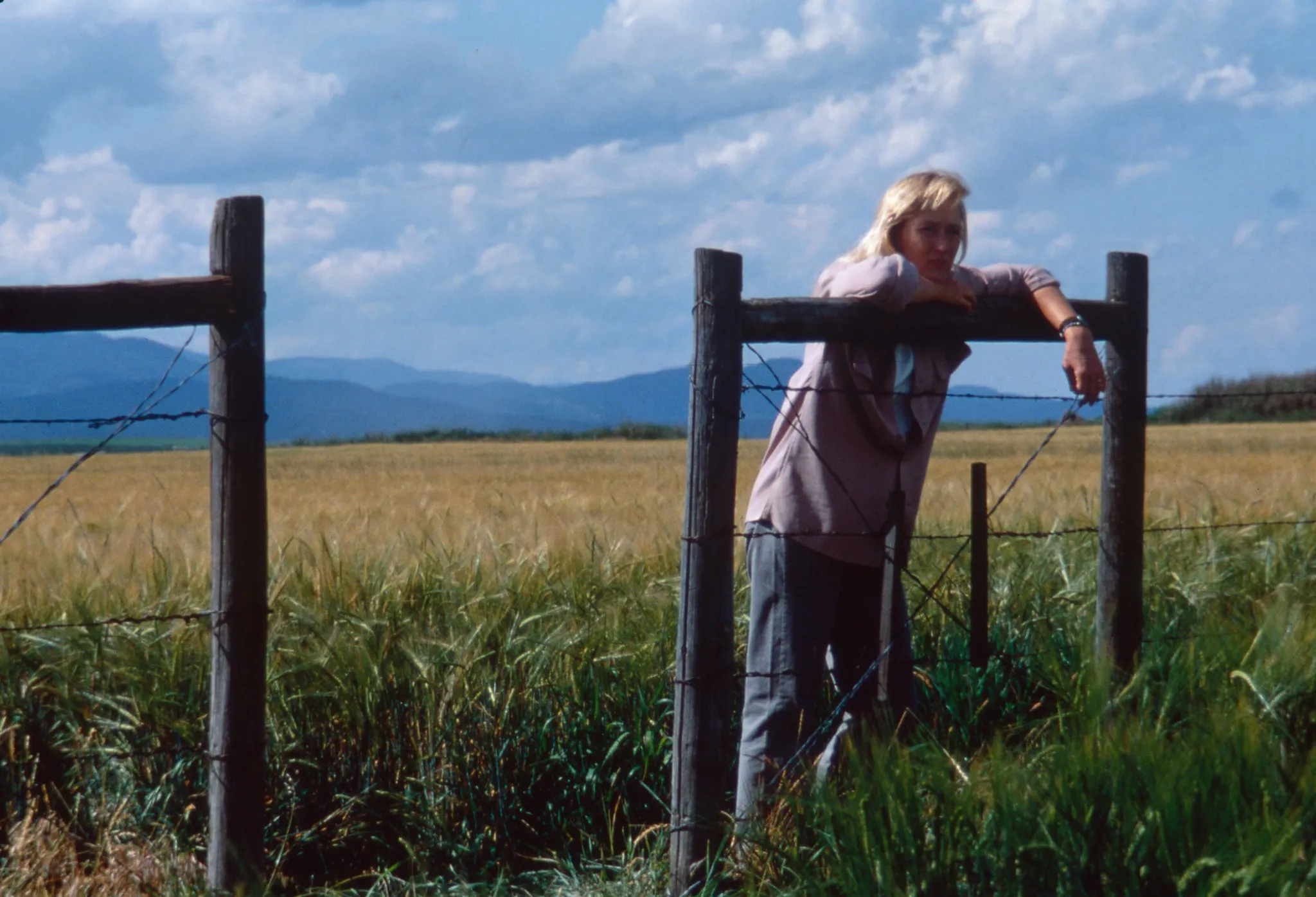 Een vintage foto van Meryl Streep in 1994, The River Wild
