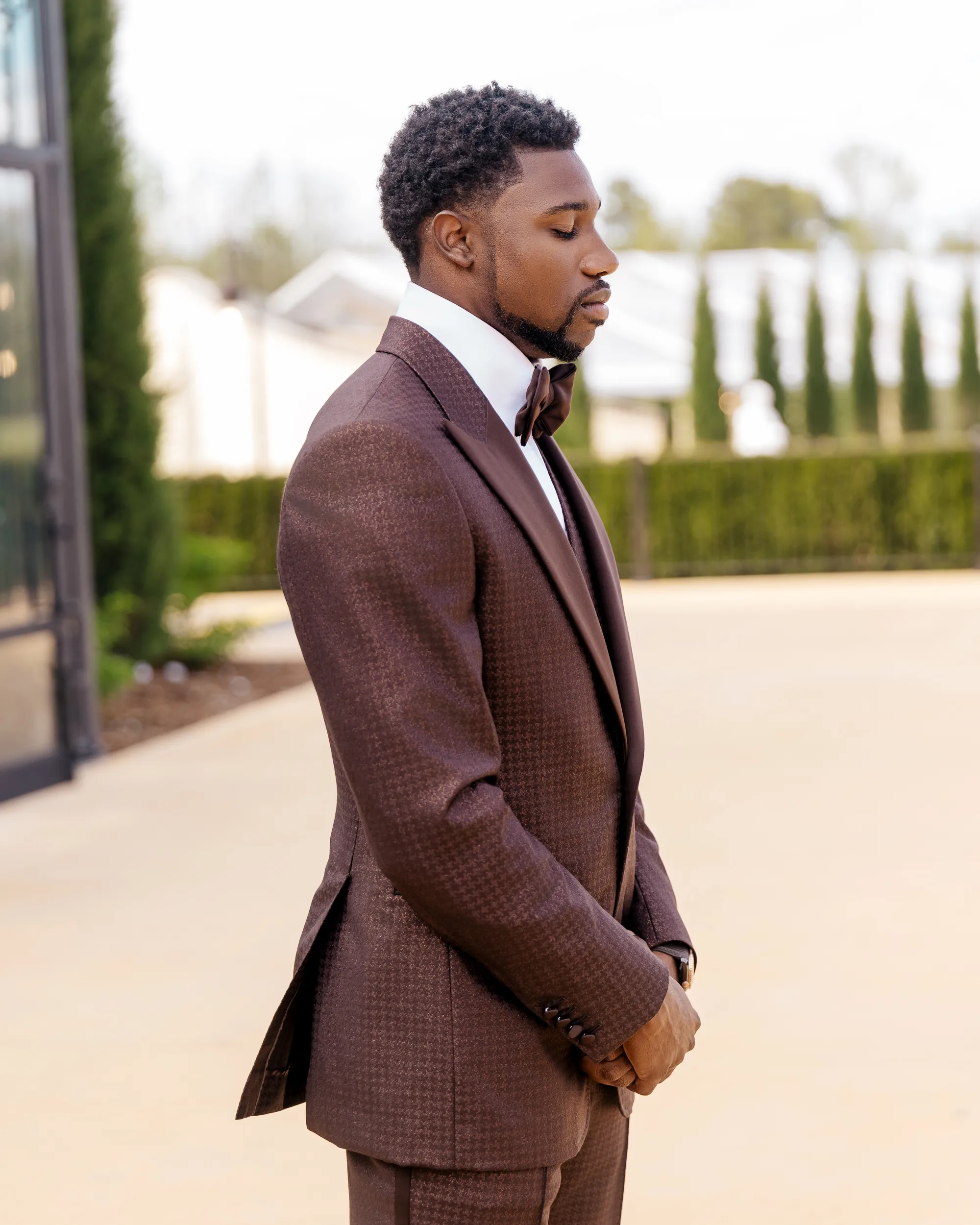 De bruiloft van Noah Lyles en Junelle Bromfield