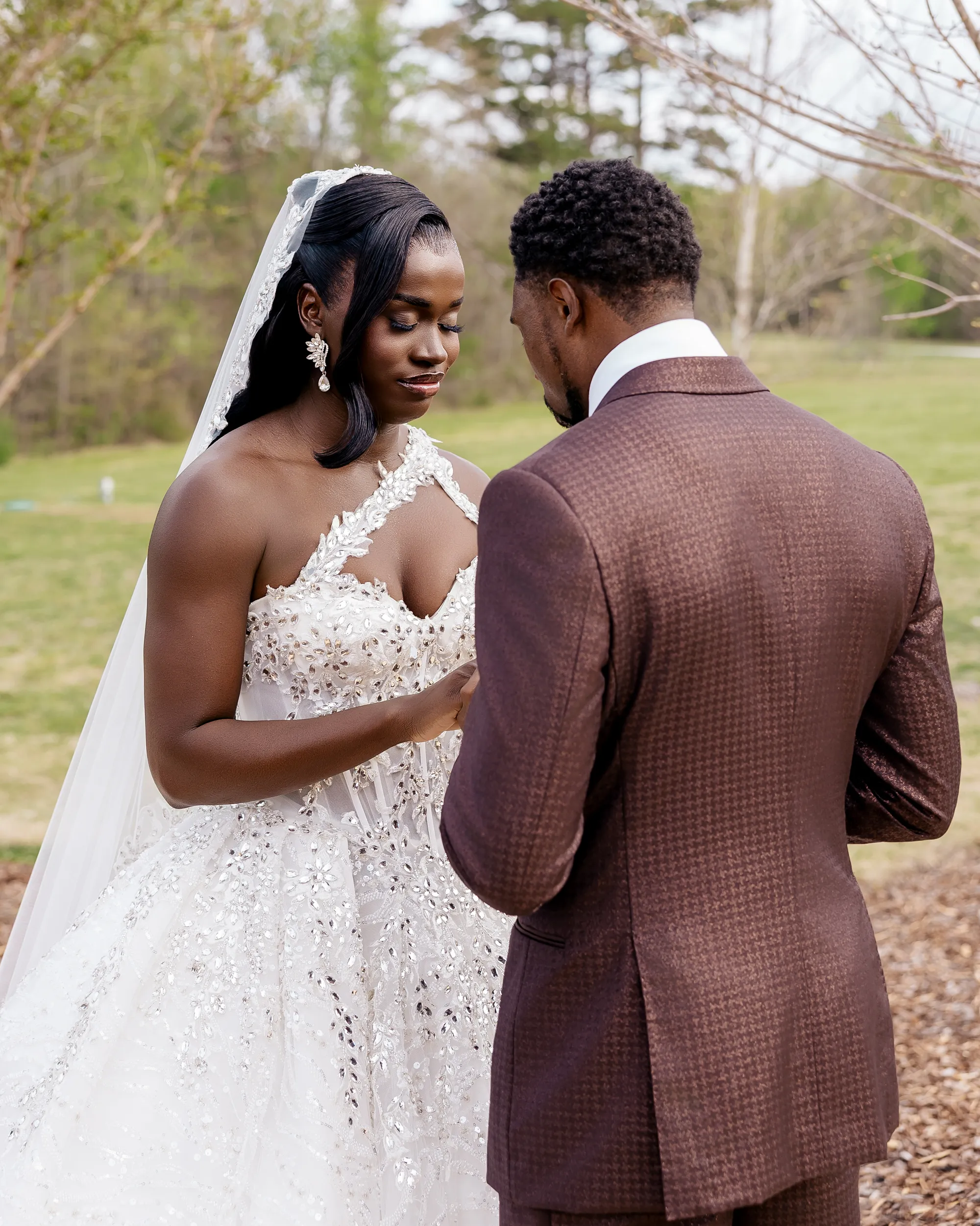 De bruiloft van Noah Lyles en Junelle Bromfield