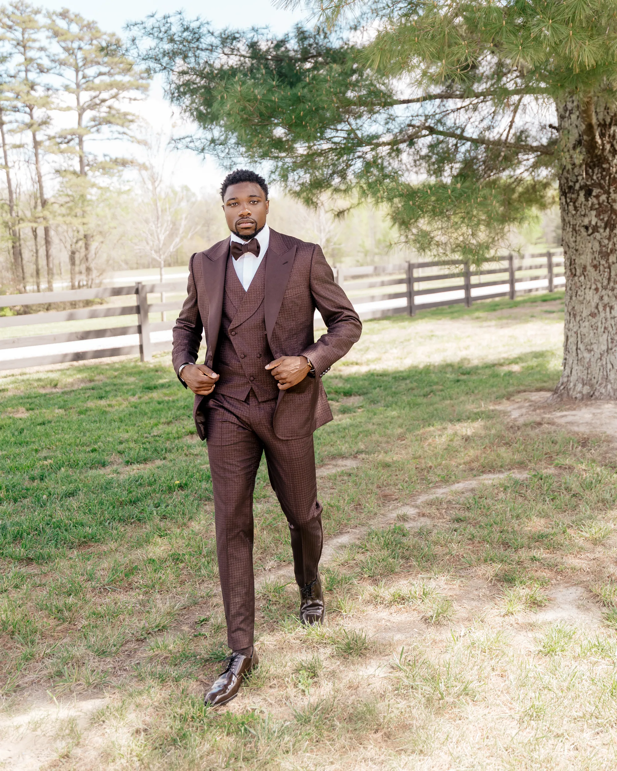 De bruiloft van Noah Lyles en Junelle Bromfield