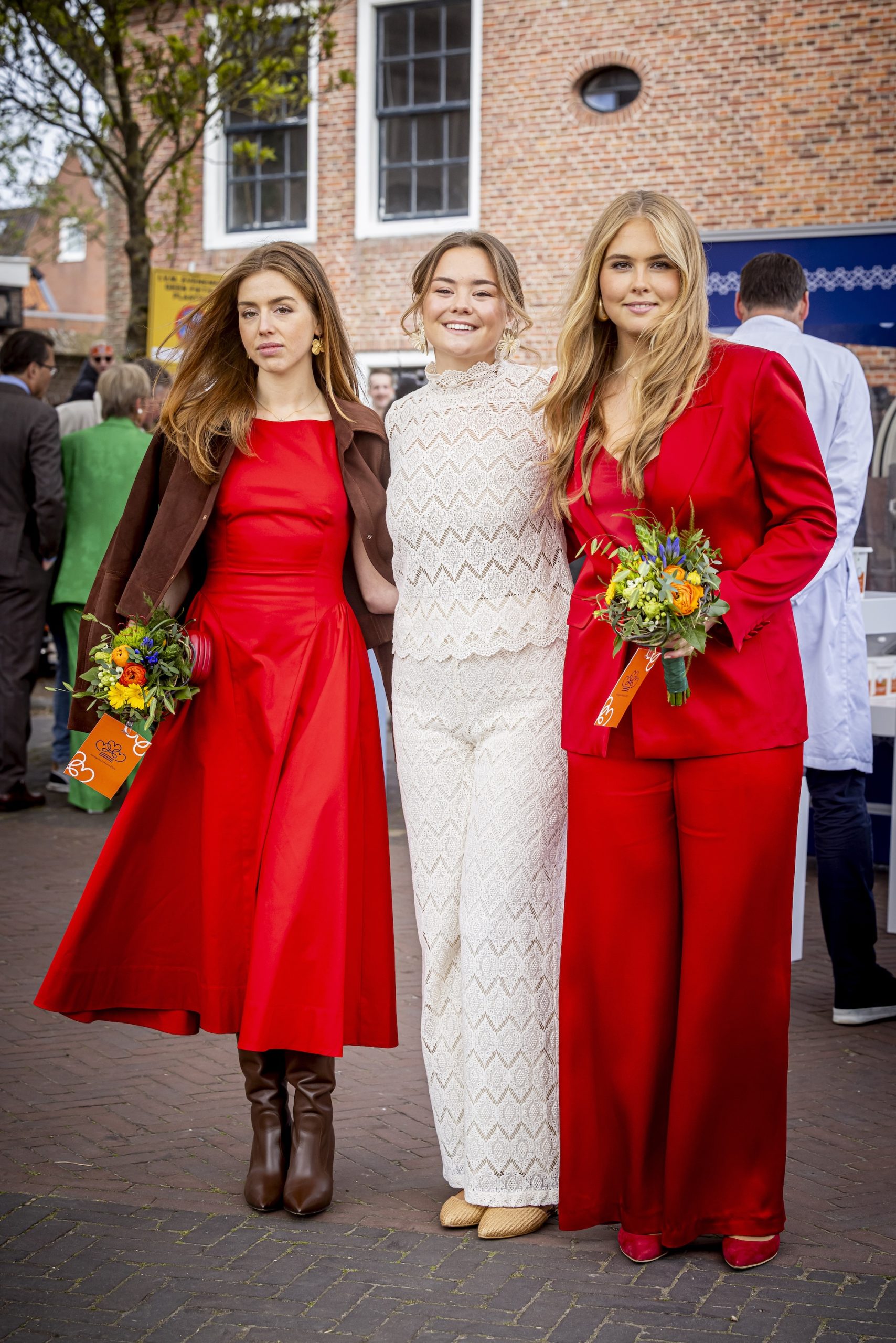 De prinsessen op Koningsdag 2026