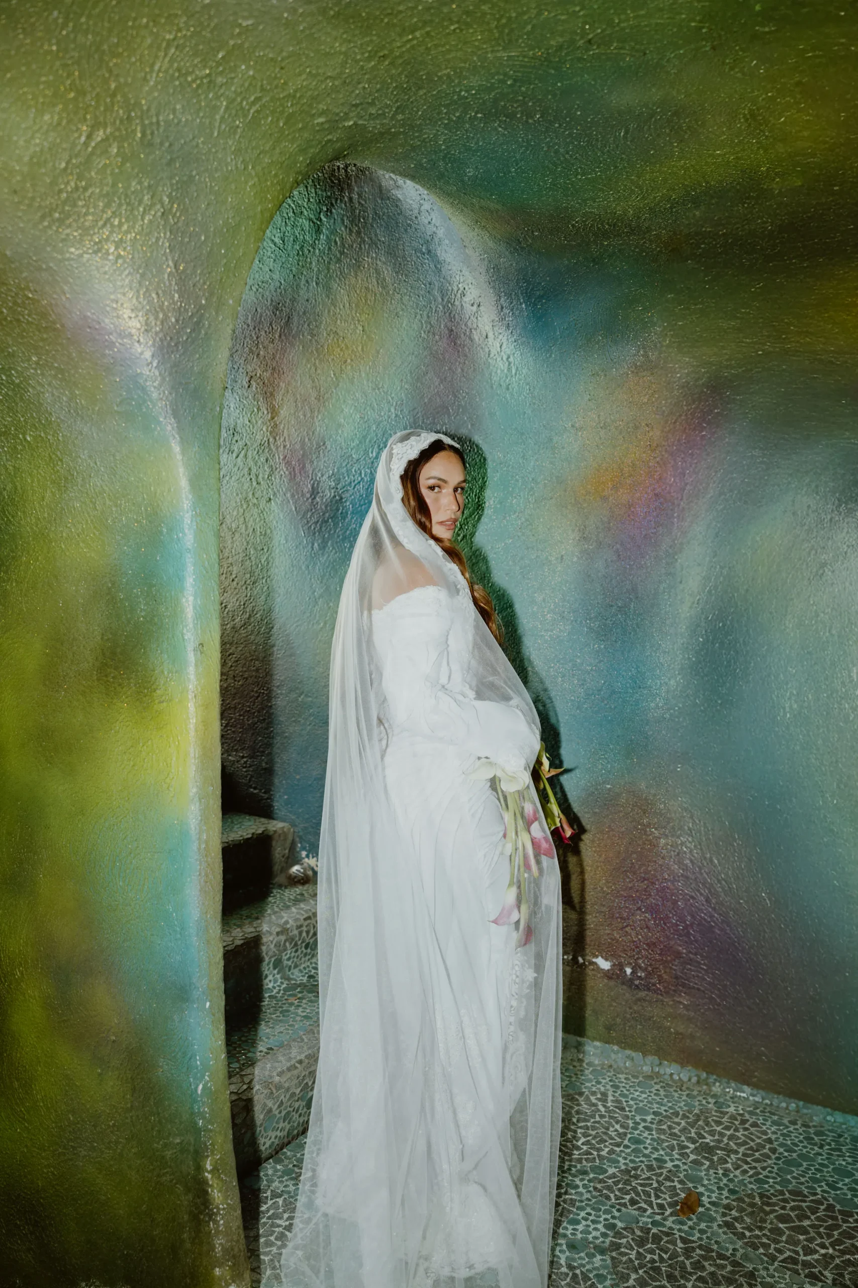 De surrealistische bruiloft van Sofia Alva en Dan Haddad