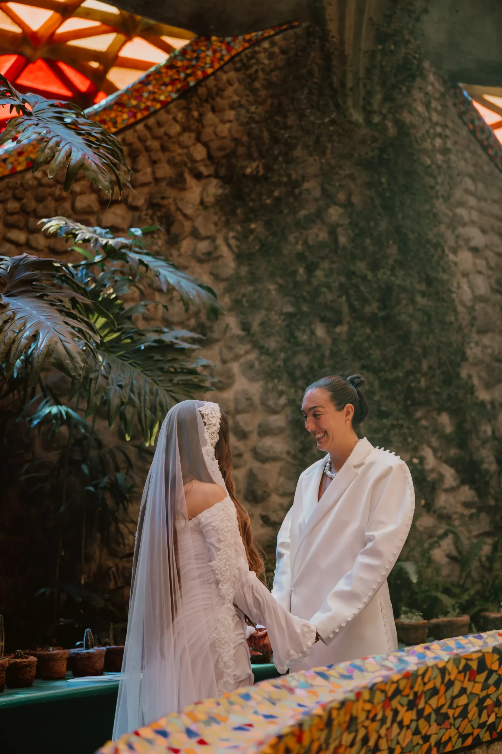 De surrealistische bruiloft van Sofia Alva en Dan Haddad