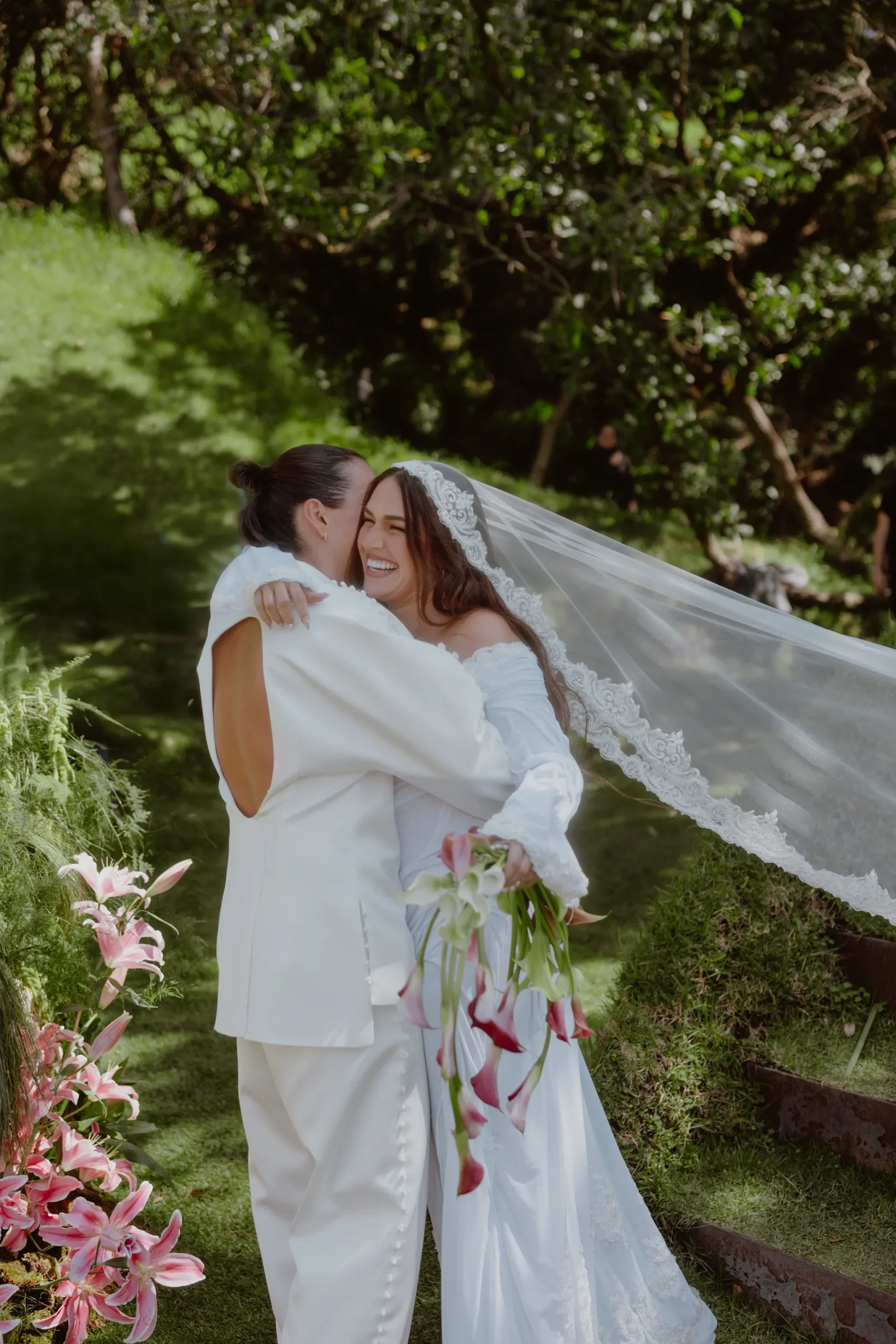 De surrealistische bruiloft van Sofia Alva en Dan Haddad