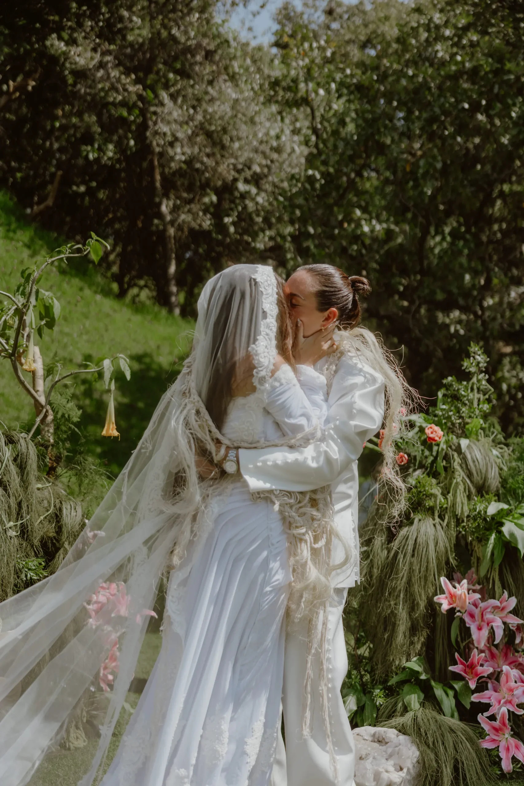 De surrealistische bruiloft van Sofia Alva en Dan Haddad