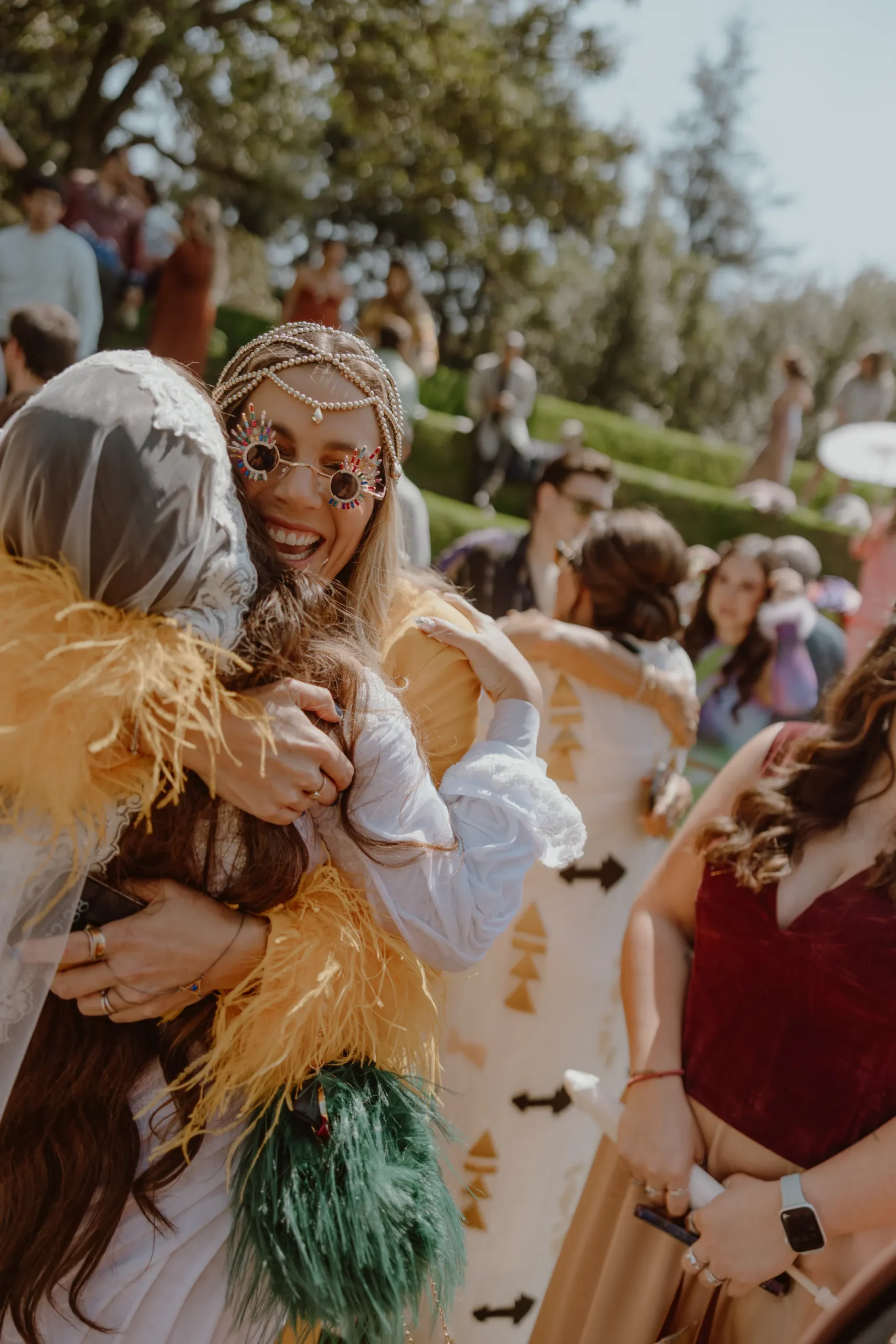 De surrealistische bruiloft van Sofia Alva en Dan Haddad