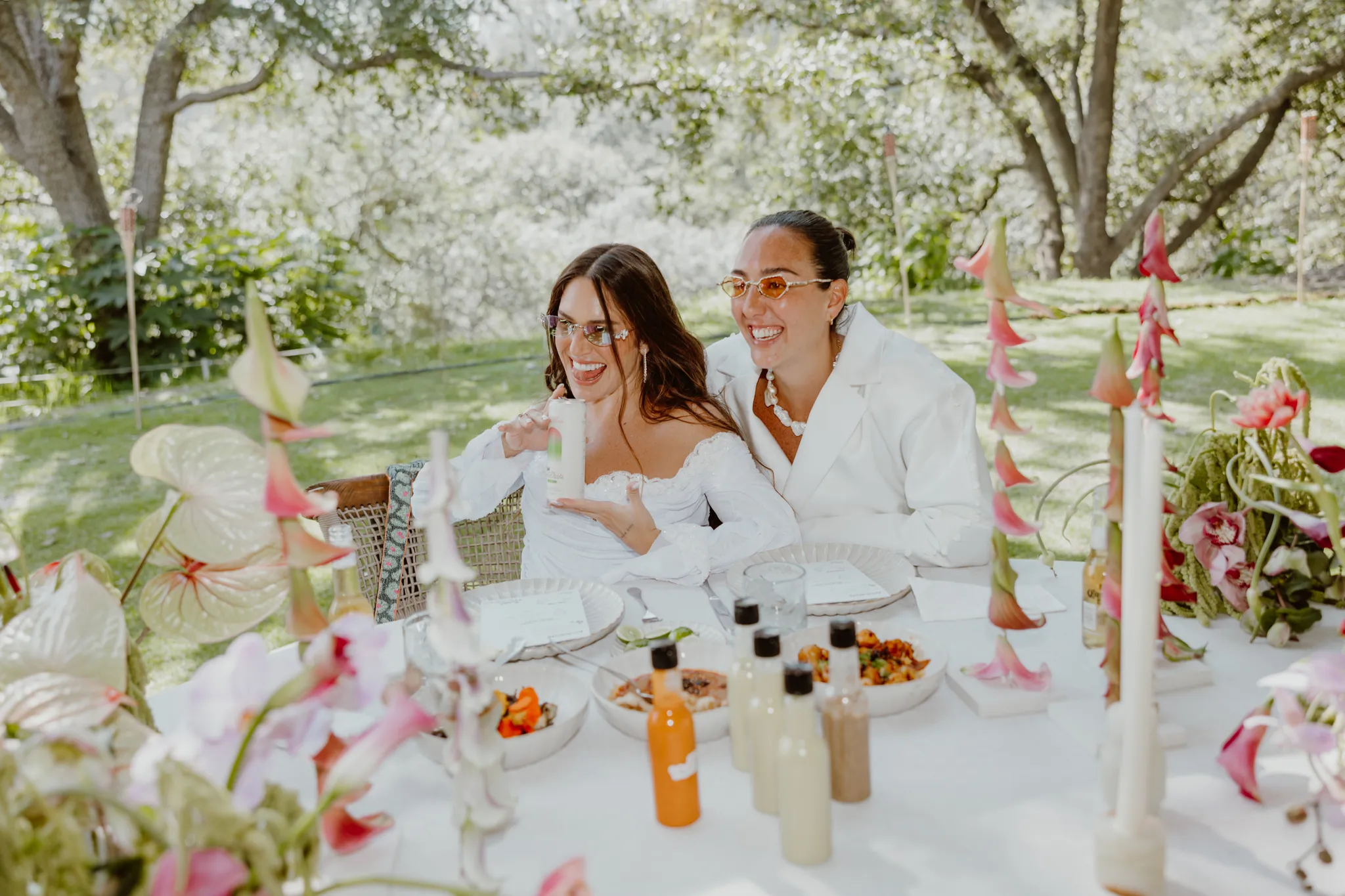 De surrealistische bruiloft van Sofia Alva en Dan Haddad